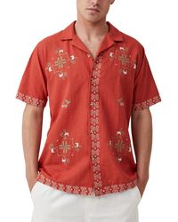 Cotton On - Cabana Short Sleeve Shirts - Lyst