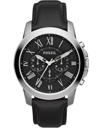 Fossil Men's Grant Chronograph White 