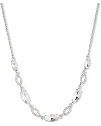 Givenchy - Pave & Crystal Statement Necklace - Lyst
