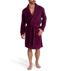 Hanes - Adjustable Plush Robe - Lyst