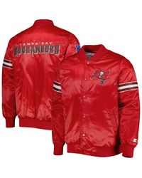 Starter Tampa Bay Buccaneers The Contender Track Jacket in Orange for Men