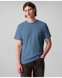 Calvin Klein - Short Sleeve Supima Cotton Interlock T-shirt - Lyst
