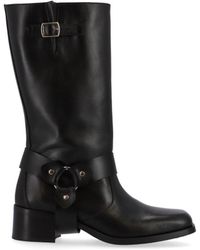 Alohas - Rocky Leather Boots - Lyst