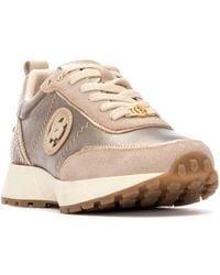 Xti - Leather Lace-up Sneakers Carmela Collection - Lyst