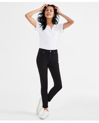 Style & Co. - Petite Mid-rise Curvy Skinny Jeans - Lyst