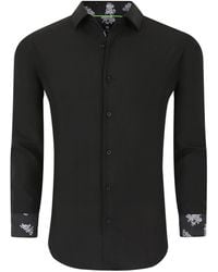 Tom Baine - Slim Fit Performance Solid Button Down Shirt - Lyst