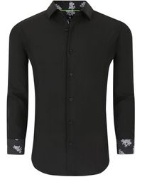Tom Baine - Slim Fit Performance Solid Button Down Shirt - Lyst