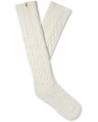 UGG - Rensa Cable-knit Knee-high Socks - Lyst