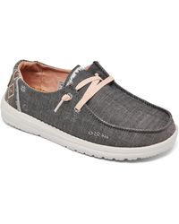 Hey Dude - Wendy Boho Embroidered Casual Sneakers From Finish Line - Lyst