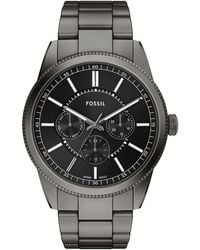 Fossil - Pearson Multifunction Gunmetal Stainless-steel Watch - Lyst