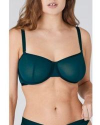 CUUP - The Balconette Mesh Bra - Lyst