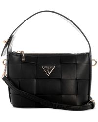 Guess - Maylee Mini Woven Hobo Bag - Lyst