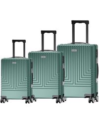 Nicole Miller - Fanciful 3 Piece luggage Set - Lyst