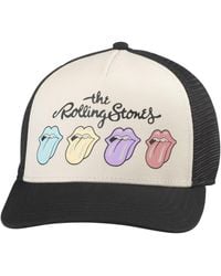 American Needle - Cream/black Rolling Stones Sinclair Adjustable Hat - Lyst
