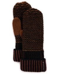 Muk Luks - Textured Mitten Gloves - Lyst