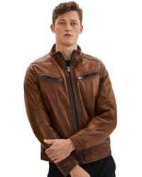 Regency Leathers - Gunnar Leather Biker Jacket - Lyst
