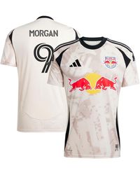 adidas - Lewis Morgan New York Red Bulls 2025 Stone Kit Replica Player Jersey - Lyst