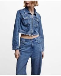 Mango Jean and denim jackets for Women | Online Sale up to 37% off | Lyst