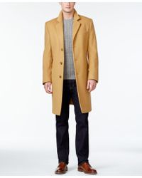 michael kors overcoat mens