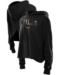 KTZ - Chicago Bulls Glam Game Open Back Hoodie - Lyst