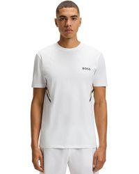 BOSS - Boss By Active Moisture Management Slim-fit T-shirt - Lyst