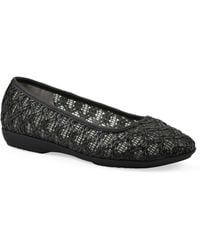White Mountain - Cariann Ballet Round Toe Flats - Lyst