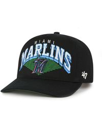 '47 - Miami Marlins Pomona Hitch Adjustable Hat - Lyst