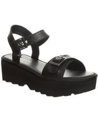 BEARPAW - Cassidy Platform Wedge Sandals - Lyst