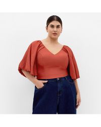 City Chic - Plus Size Peta Top - Lyst