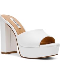 Steve Madden - Joel Platform Block Heel Dress Sandals - Lyst