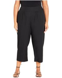 City Chic - Plus Size Justice High Waist Pant - Lyst