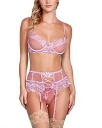 HAUTY - 3 Pc Lingerie Set Patterned - Lyst