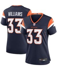 Nike - Javonte Williams Denver Broncos Alternate Game Jersey - Lyst