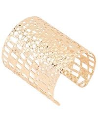 SOH - Metallic Statement Cuff Bracelet - Lyst