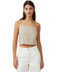 Cotton On - Haven Tie Back Cami Top - Lyst
