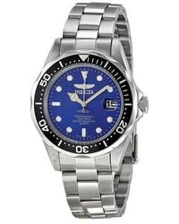 INVICTA WATCH - 10664 Pro Diver Quartz 3 Hand Blue Dial Watch - Lyst