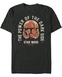 Fifth Sun - Star Wars Episode Ix Power Of The Dark Side Red Helmet T-shirt - Lyst