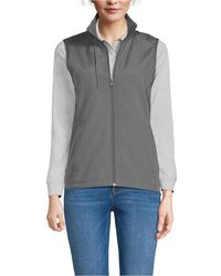 Lands' End - Soft Shell Vest - Lyst