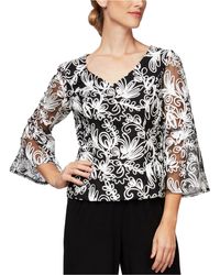 alex evening wear tops