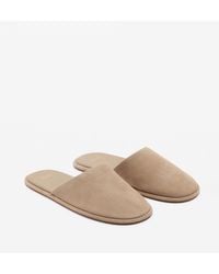 Mango - Suede Sling Back Shoes - Lyst