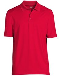 Lands' End - Short Sleeve Rapid Dry Active Polo Shirt - Lyst