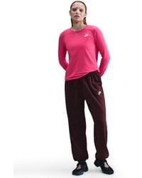 Nike - Sportswear Club Cotton Long-sleeve T-shirt - Lyst