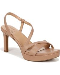 Naturalizer - Abby Open Square Toe Platform Dress Sandals - Lyst