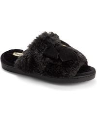 Dearfoams - Bianca Pile Slide Slipper - Lyst