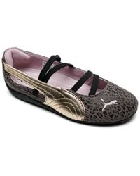 PUMA - Big Girls Speed Cat Ballet Leo Girl Mary Jane Lifestyle Sneakers From Finish Line - Lyst