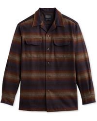 Pendleton - Original Standard-fit Ombre Stripe Button-down Wool Board Shirt - Lyst
