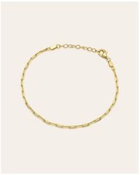 Zoe Lev - Mini Open Link Chain Bracelet - Lyst