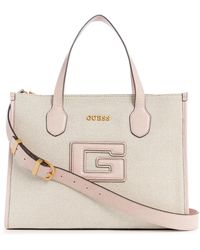 Guess - G Status 2 Compartment Medium Tote - Lyst