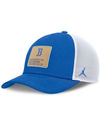 Nike - Blue/white Ucla Bruins 2025 On-field Rise Engineered Trucker Adjustable Hat - Lyst