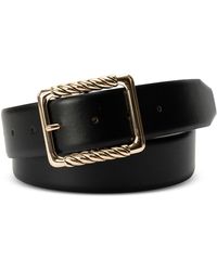 INC International Concepts - Metal Wrapped Buckle Belt - Lyst